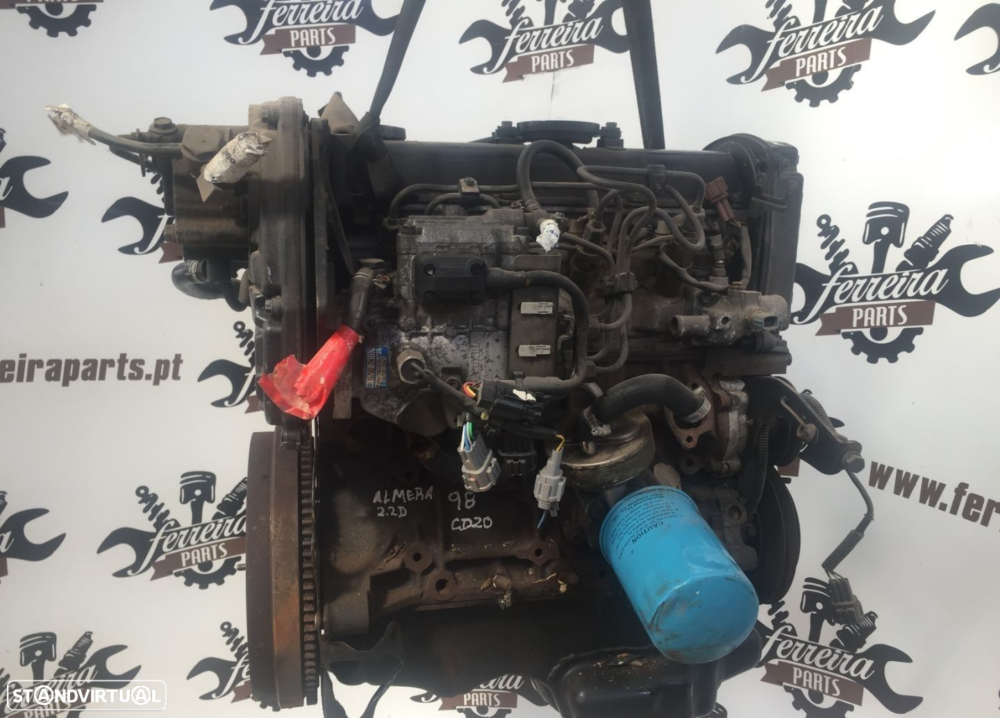 Motor Nissan Almera 2.0D REF: CD20 - 5