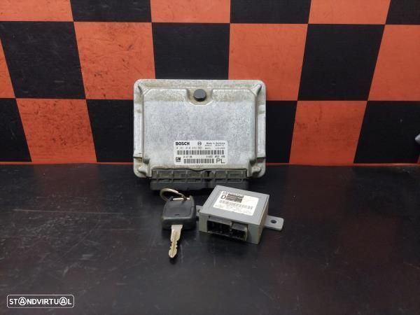 Conjunto Centralina Motor + Ignição Opel Frontera B (U99) - 1