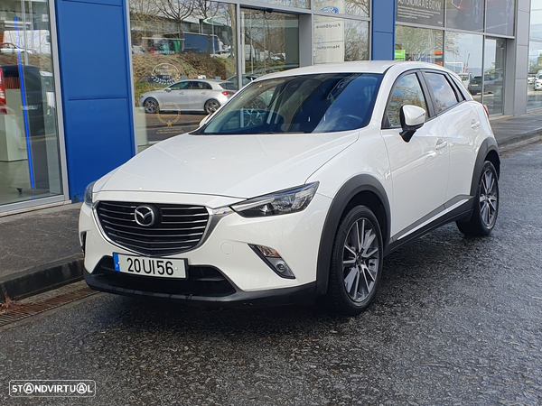 Mazda CX-3 1.5 Sky.Excellence HT Leather White Navi