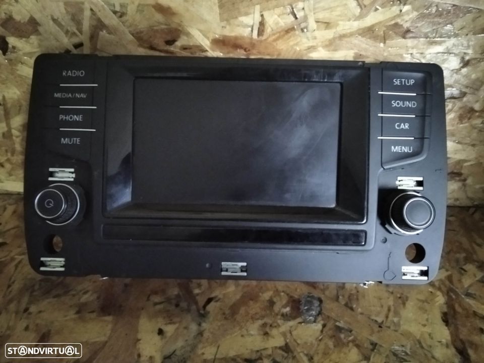 AUTO-RADIO ORIGINAL VOLKSWAGEN GOLF VII 5G0919605 - 1