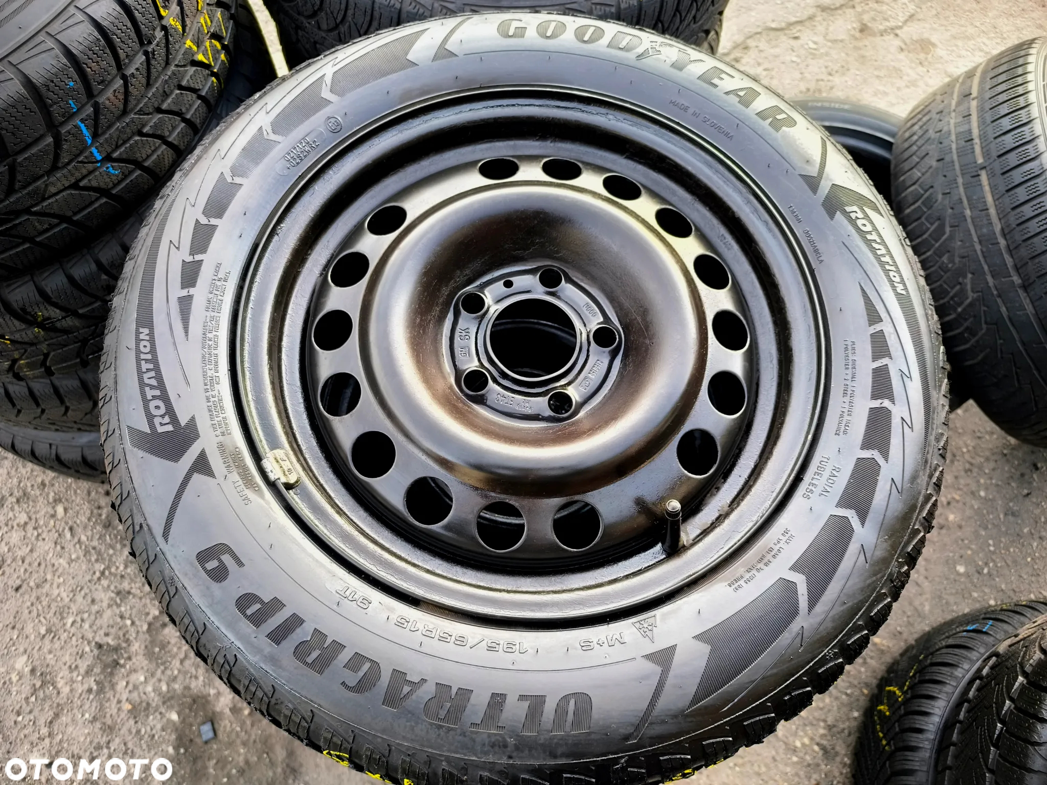 5x110 Felgi Stalowe Stal 15 Koła Zimowe Zima OPEL MERIVA B SIGNUM VECTRA C ZAFIRA B ASTRA H G SAAB 93 95 Legnica ALU-RAD 195/65 5,5mm - 3