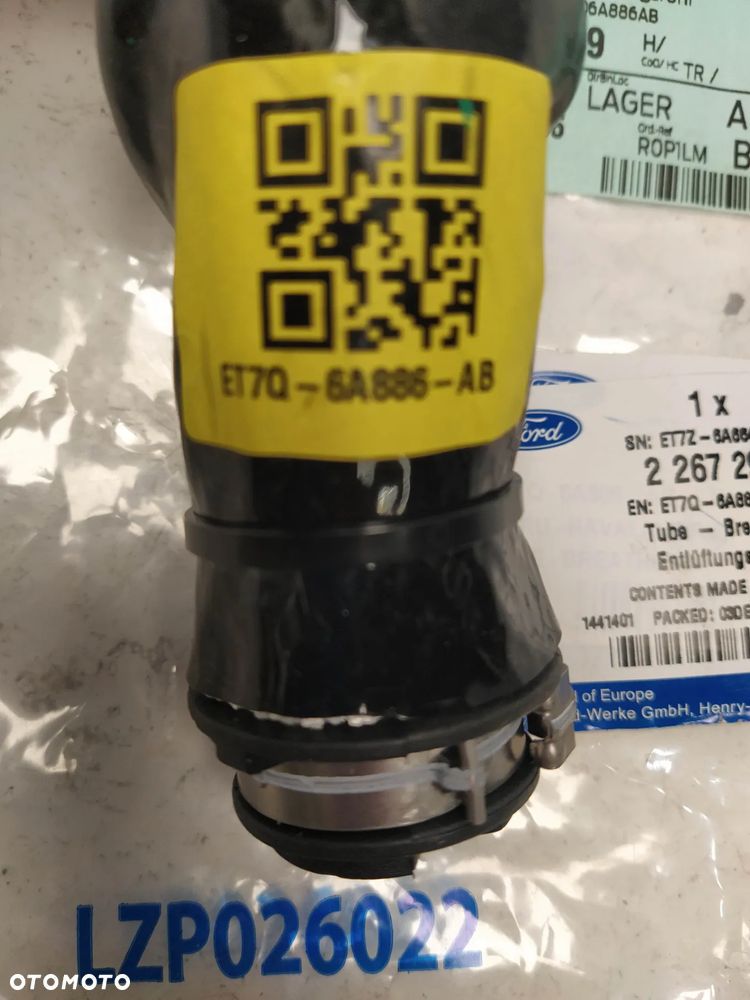 FORD TRANSIT COURIER B460 PRZEWÓD SSĄCY RURA POWIETRZA NOWA ORYGINALNA - 6