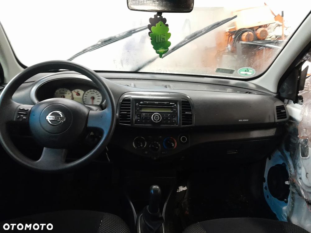 NISSAN MICRA K12 DESKA KONSOLA ROZDZIELCZA KOKPIT AIRBAG PASY KOMPLET - 1