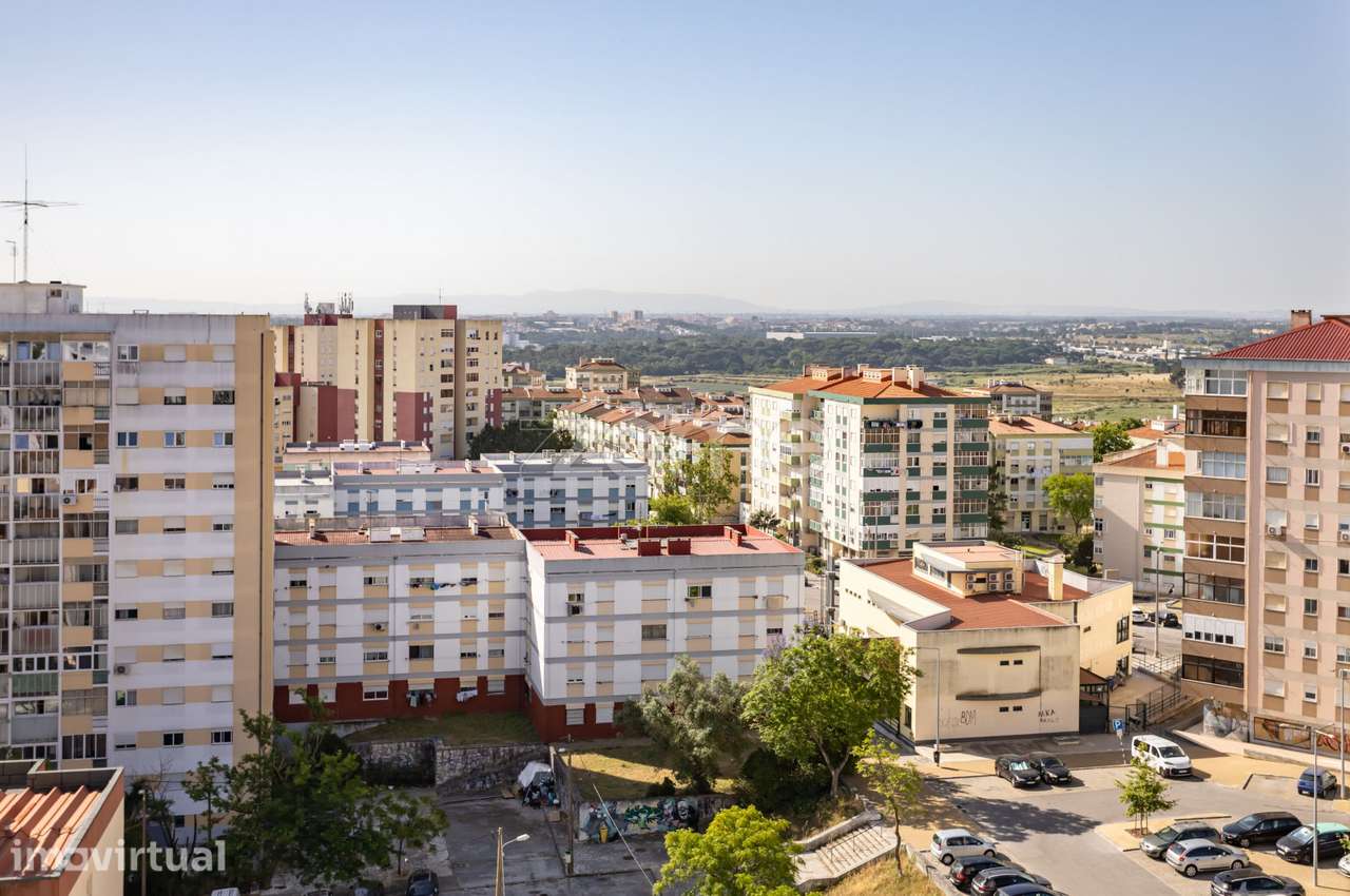T3 no Laranjeiro, Almada | Excelente Localização e Vista Desafogada - Grande imagem: 4/33