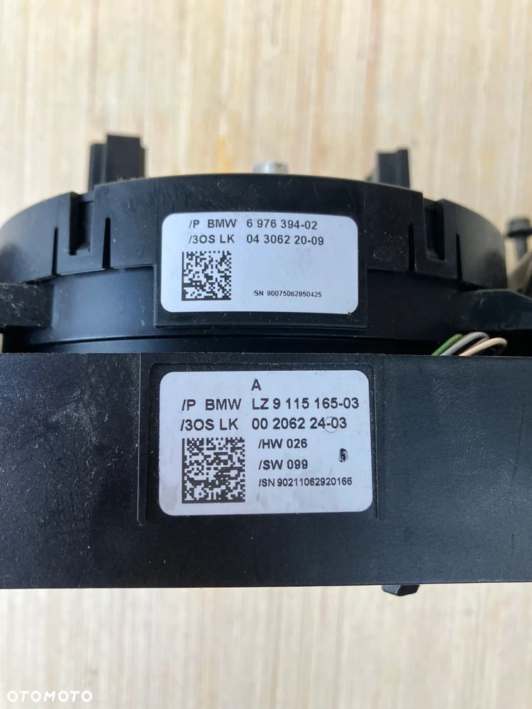 PRZEŁACZNIK ZESPOLONY KOMBAJN MANETKI PAJĄK BMW E60 E61 CZYJNIK KĄTA SKRĘTU 9115156 6976394 9115165 - 4