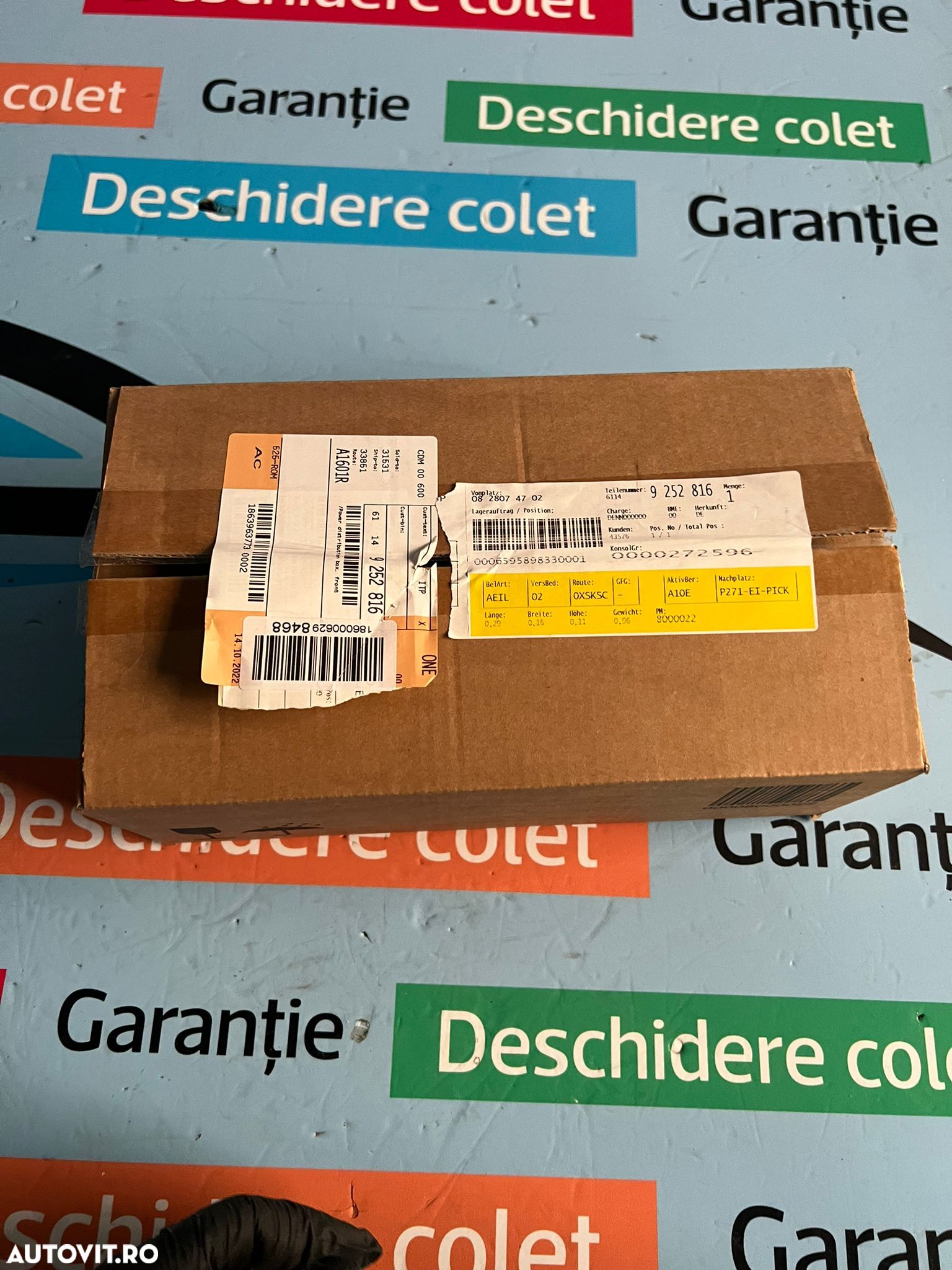 Panou siguranțe BMW cod 9252816 F10 F07 F01 nou - 1