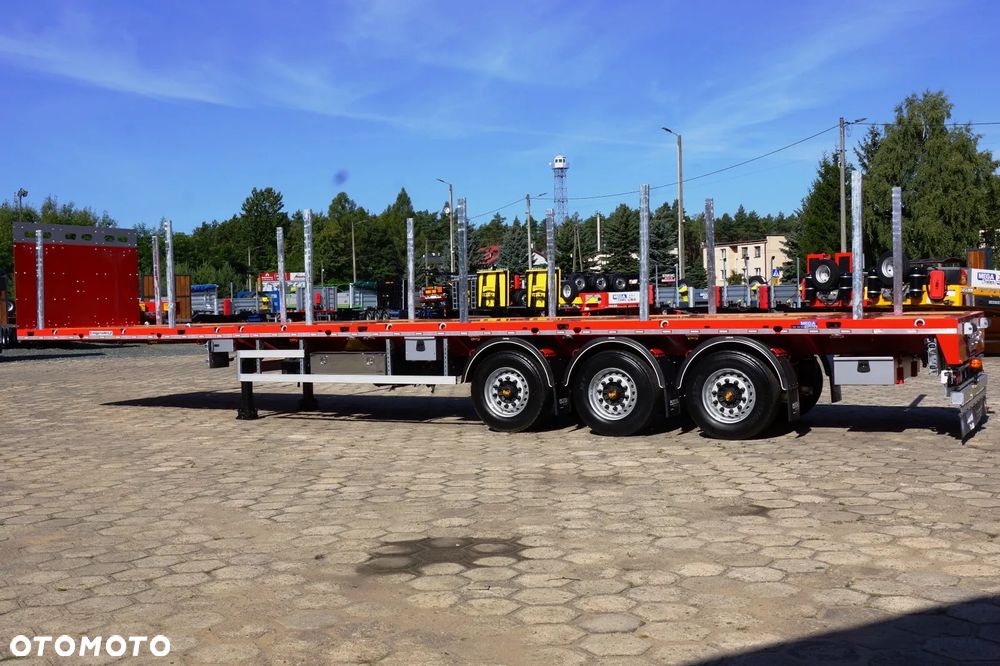 Inny PLATFORMA rozciągana pod standard siodło TELEMEGA 13.600mm + 7.500mm rozciągu, ADR EX3, kontenery, konstrukcje, maszyny - 8