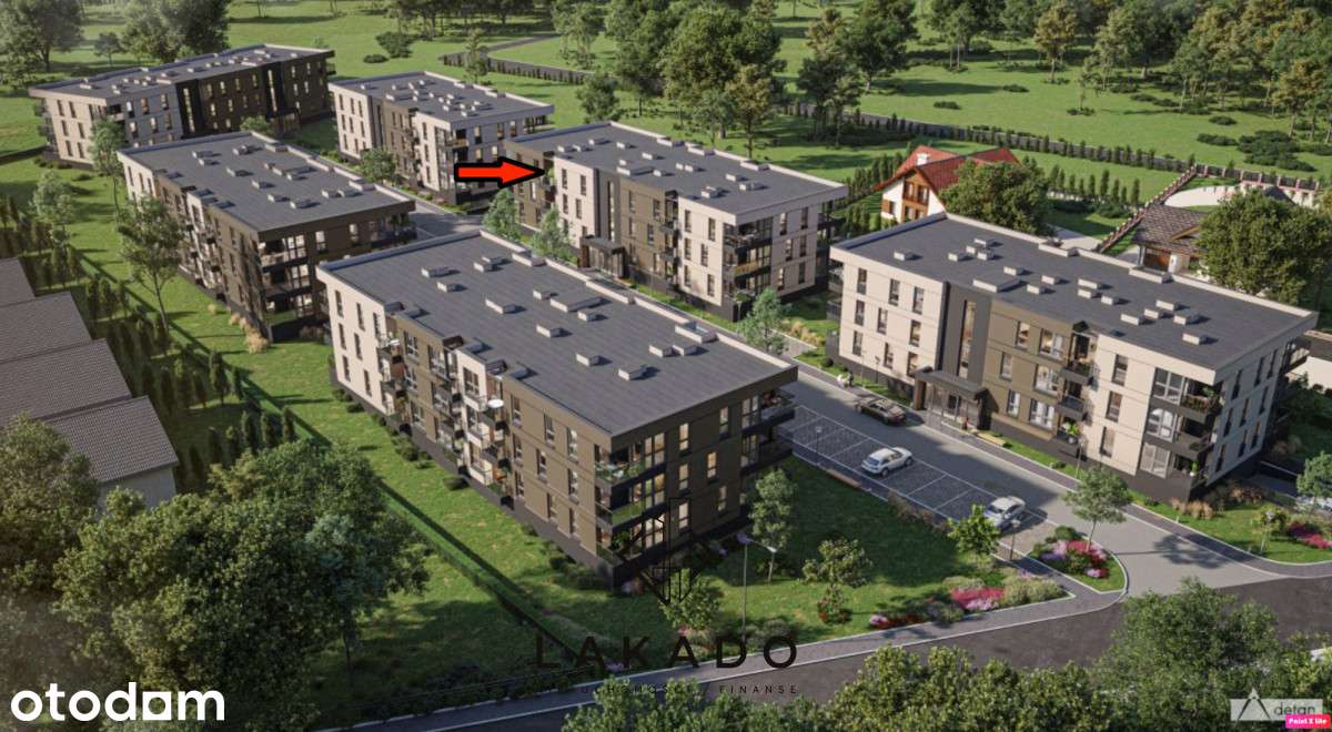 2 pokoje - Kraków 38m2/ Garaż/ 2027