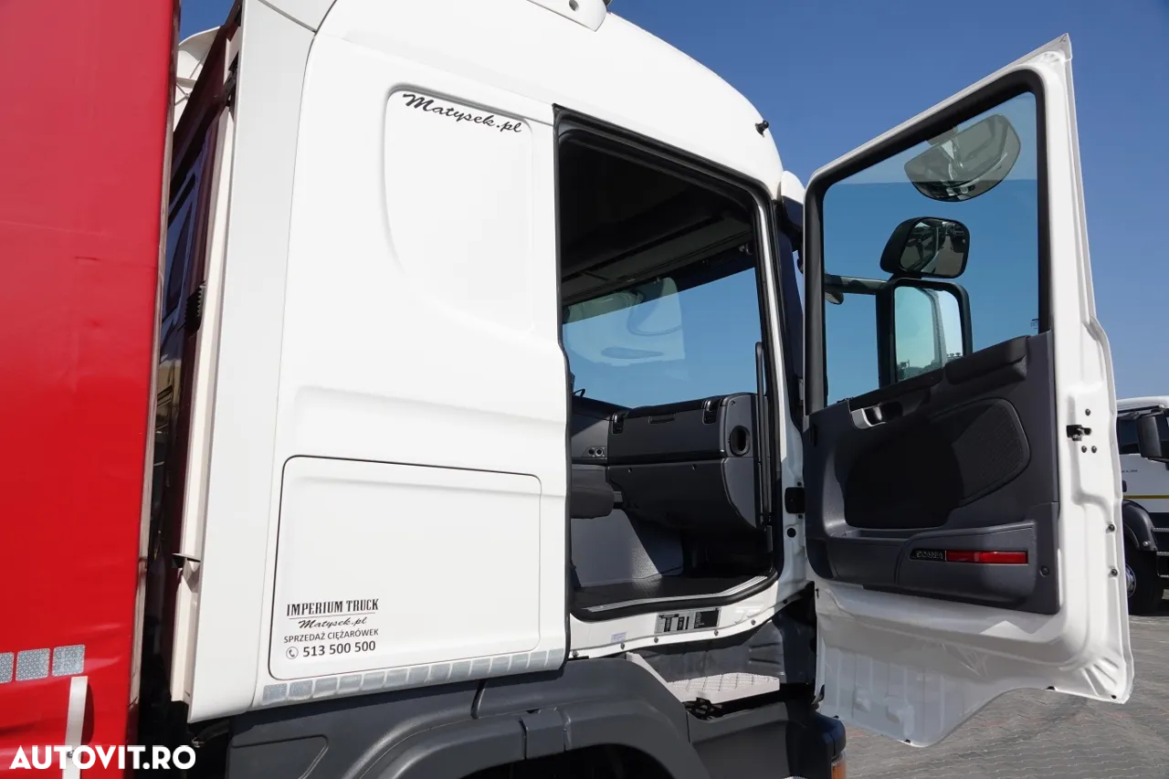Scania G 320 / 6x2 / Curtainsider - 9 M / + LIFTARE / AXIE DE RIFATARE - 37