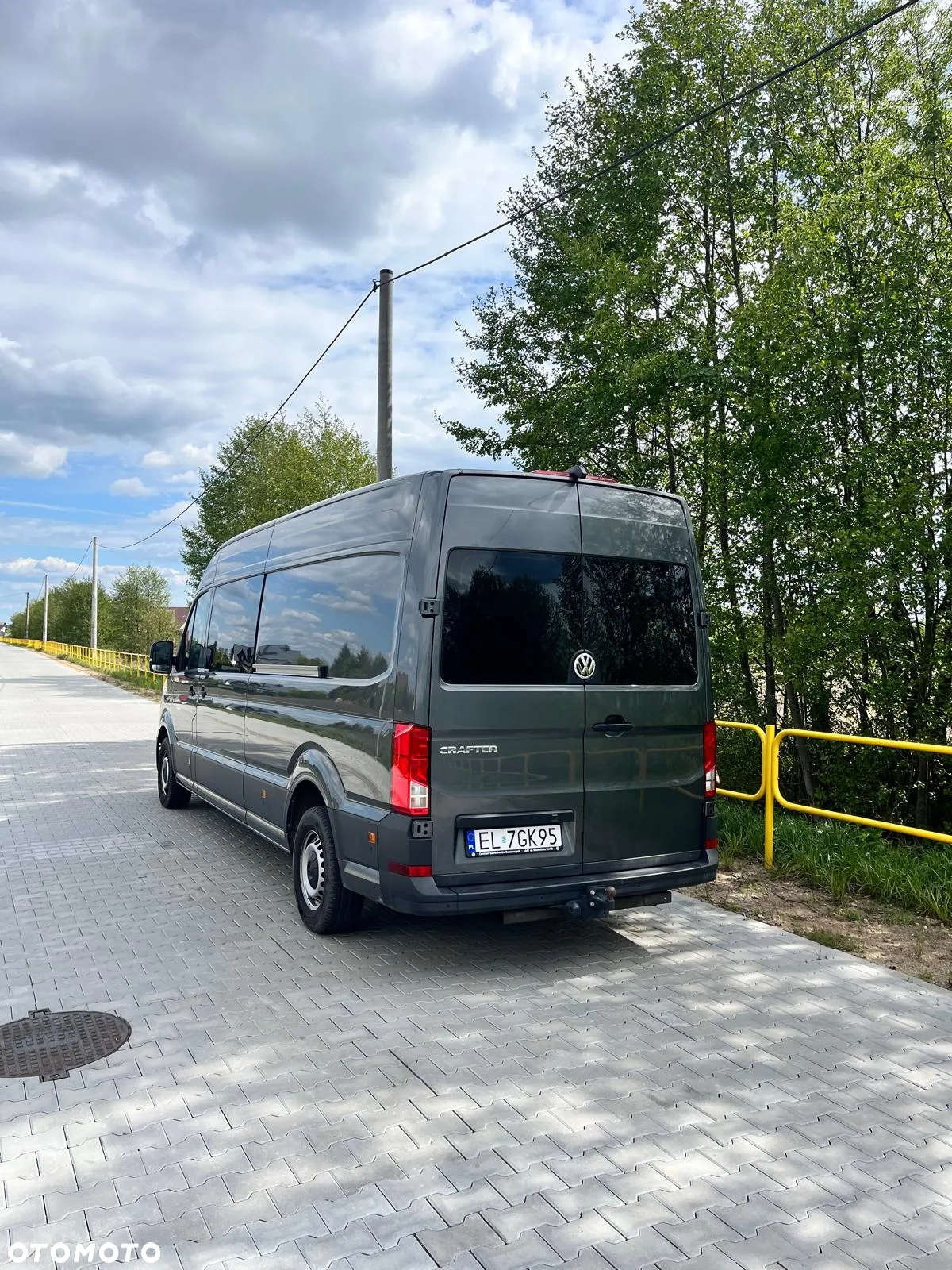 Volkswagen Crafter brygadówka doka 5 miejsc automat - 6