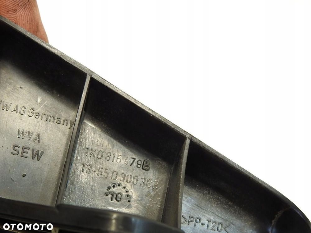 KRATKA WLOT POWIETRZA PRAWA SKODA OCTAVIA II LIFT 1K0815479B - 5