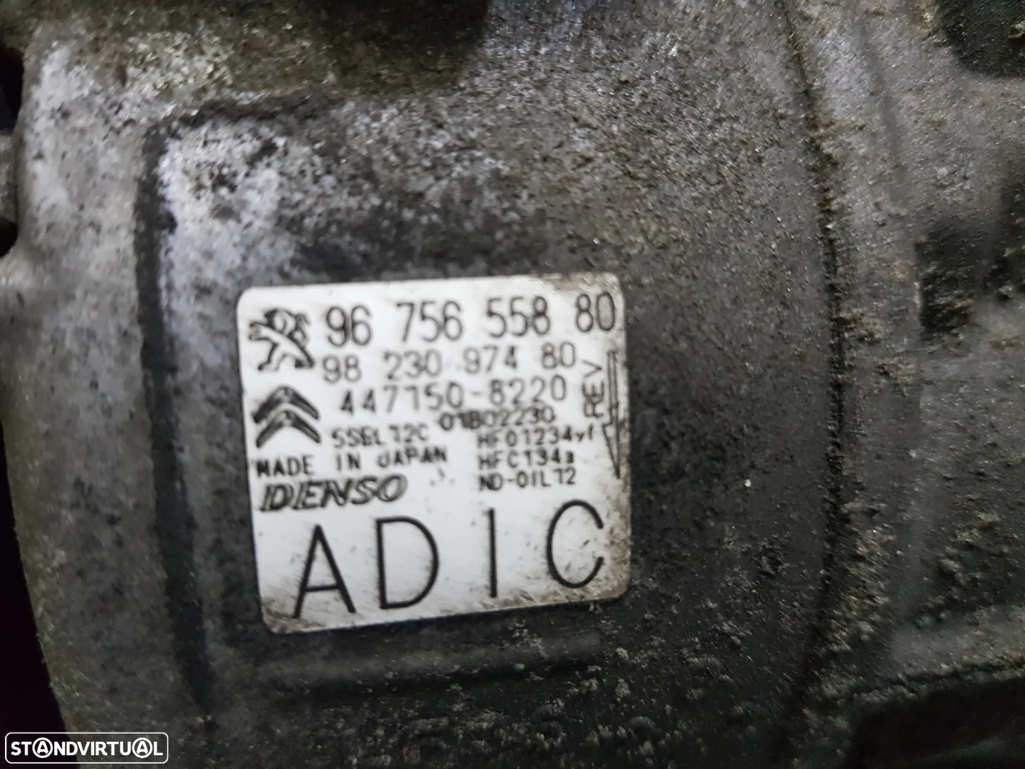 Compressor Ar condicionado Peugeot 5008 208 2008 3008 508 II 1.6 Hdi 2.0 HDI 1.2 2015-2023 Vários modelos em stock - 6