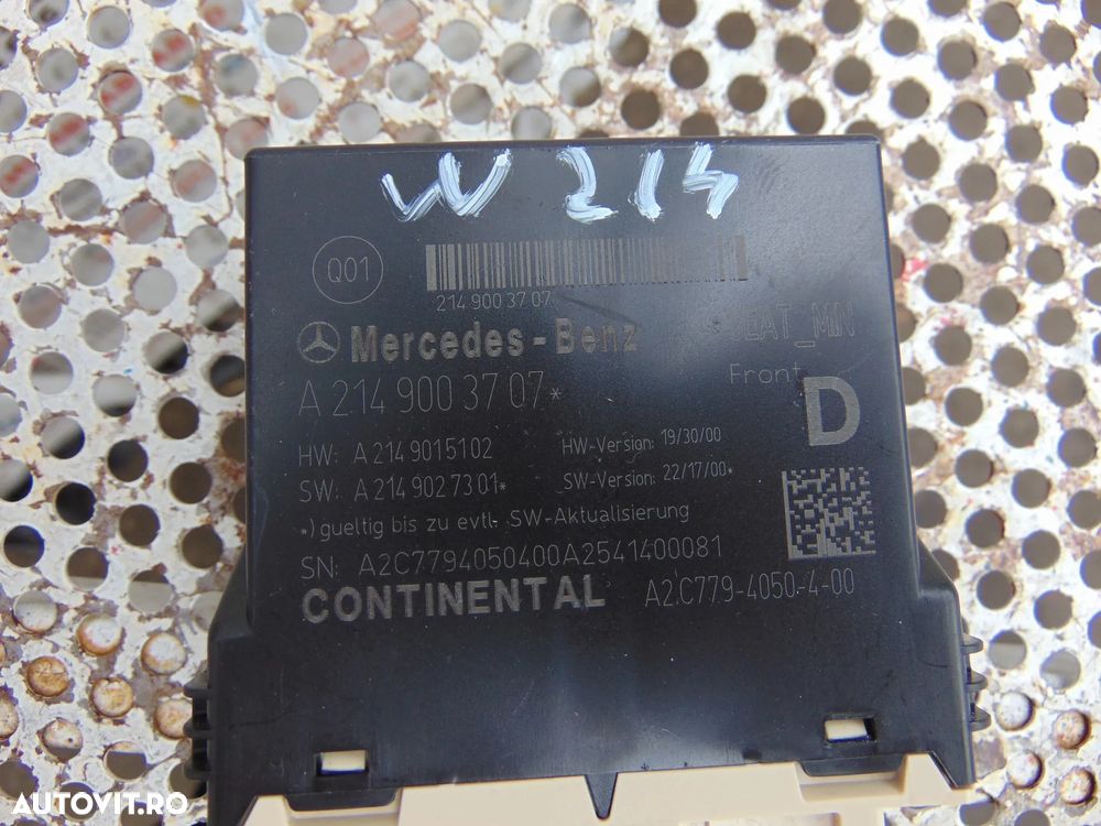 Modul scaun Mercedes W214 e class cod a2149003707 - 2