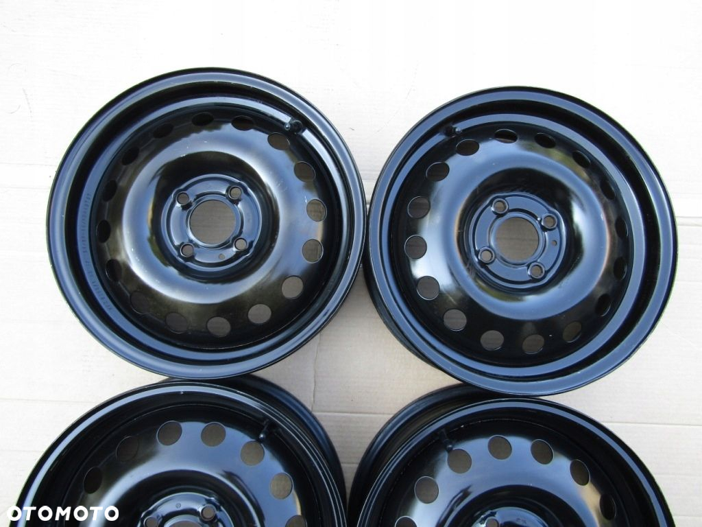 4x Felgi 15 Nissan Micra K12 K13 5,5j 4x100 ET50 / oryginał - 6