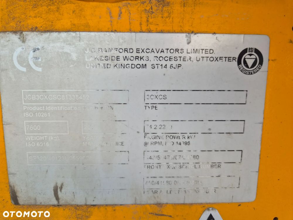 JCB 3 CX - 16
