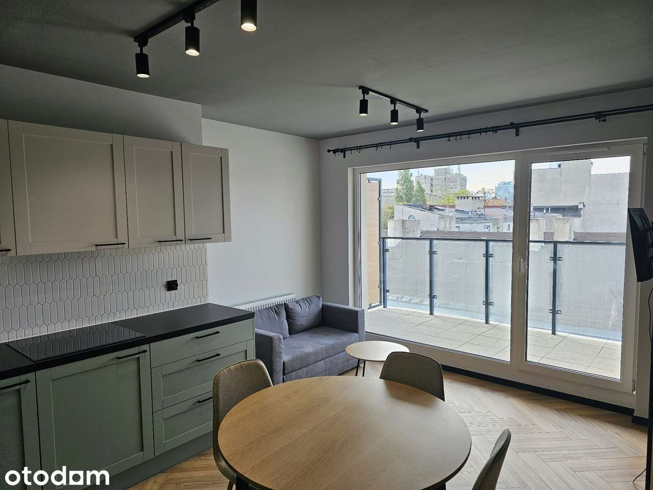 PIERWSZY NAJEM | Nowe 2 pokoje 38 m² | balkon | centrum Łodzi | Agosto