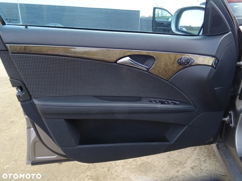 Mercedes E W211 (lakier C723) maska zderzak błotnik klapa deska lampa części - 15