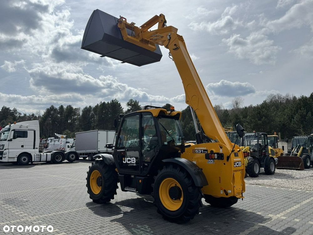 JCB 531-70 Stage V Klimatyzacja Sterowanie Joystick Szybko-Złącze - 17