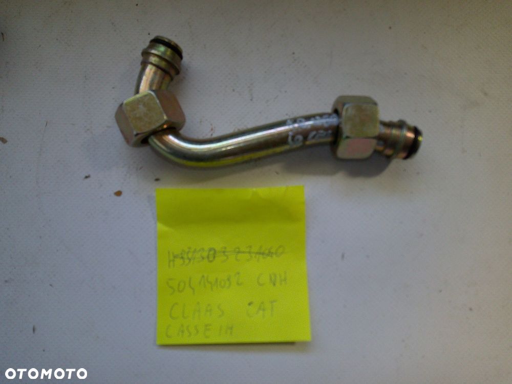 rurka hydrauliki  case cat claas 504141092 paliwa sprężarki - 1