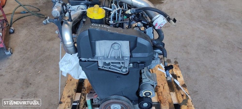 MOTOR COMPLETO RENAULT CLIO III 2007 -K9KT766 - 3