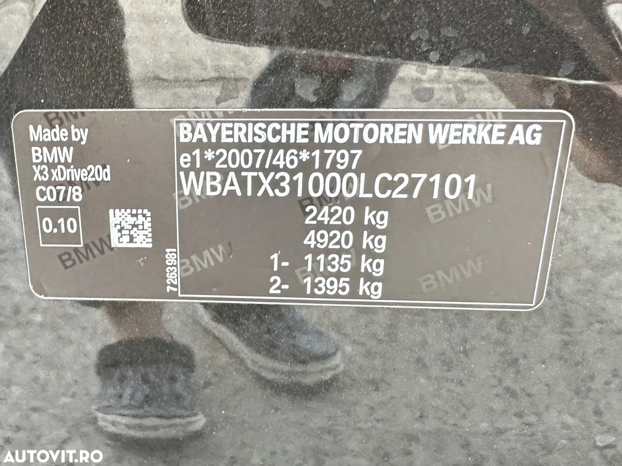 BMW X3 xDrive20d AT Advantage - 13