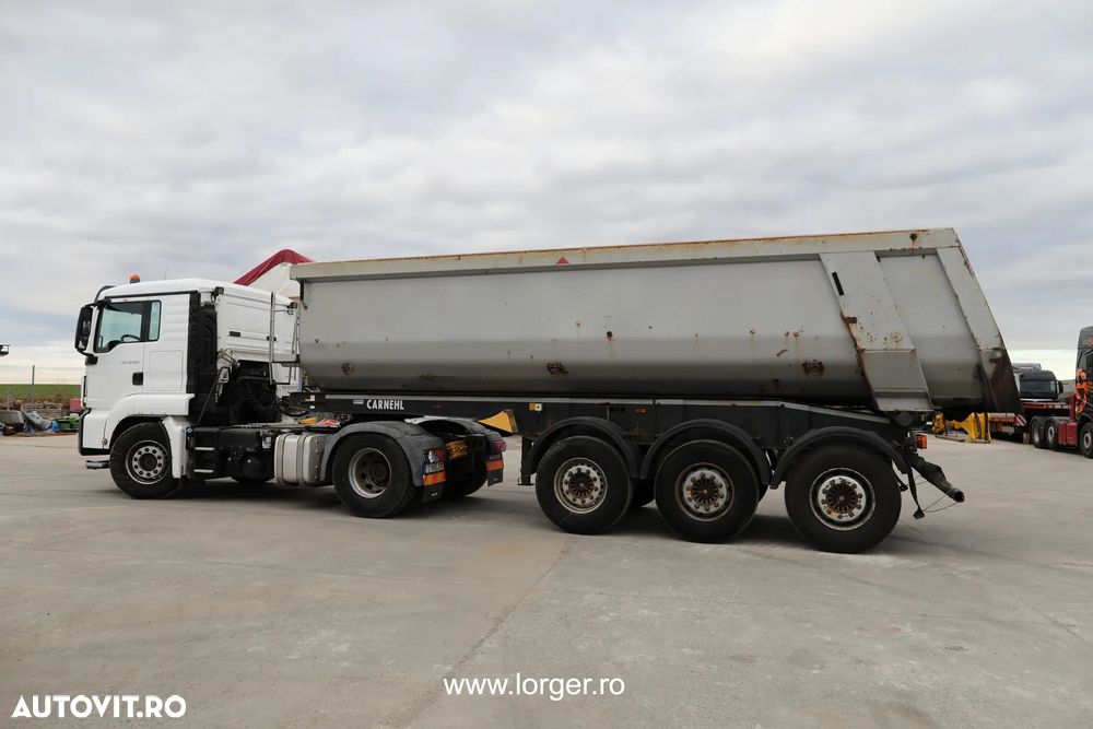 MAN TGS 18.440 4x2 BLS + Semiremorcă Carnehl CHKS/HH basculabilă - 6