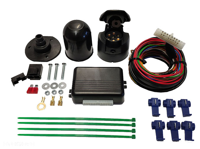 NOWY SOLIDNY POLSKI HAK HOLOWNICZY FIRMY AUTO-HAK SŁUPSK+MODUŁ13PIN DO PEUGEOT207 HATCHBACK HTB HB - 9
