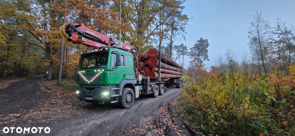 MAN TGA 26.480 6x4 do dłużycy, drewna, lasu - 13