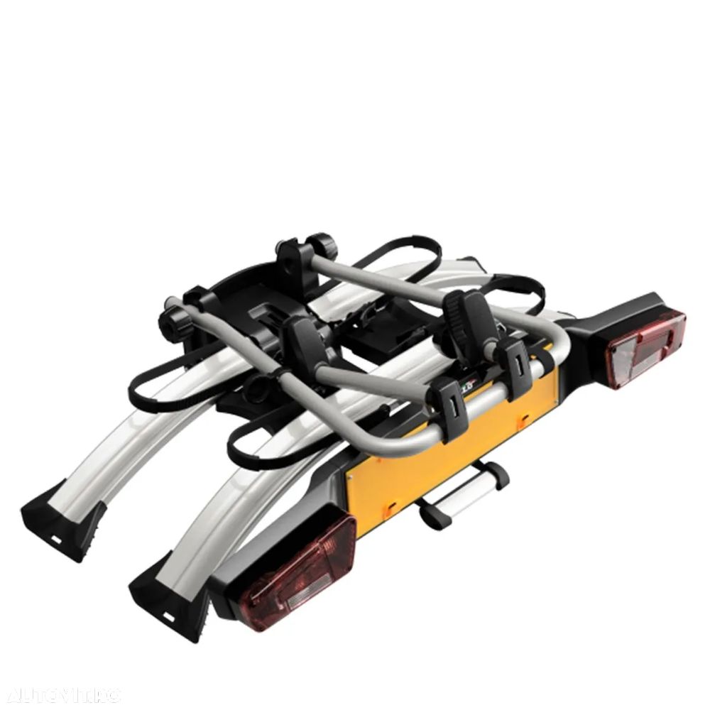 Suport biciclete Peruzzo Atlantis 714, RABATABIL cu prindere pe carligul de remorcare - pentru 2 biciclete electrice, Nou cu Factura & Garantie _ Pret Importator - 4