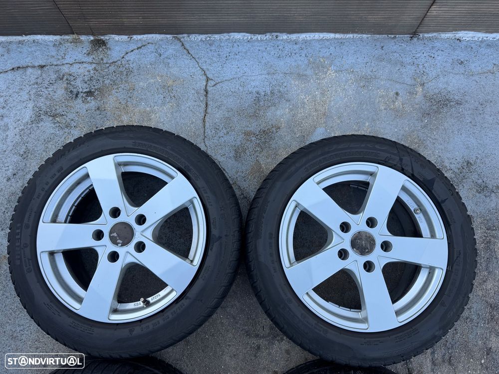 Jantes R16 5x120 BMW com pneus - 2