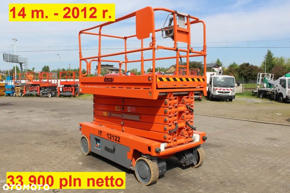 JLG podnośnik nożycowy elektryczny 6 m 8 m 10 m 12 m 14 m 16 m - 9