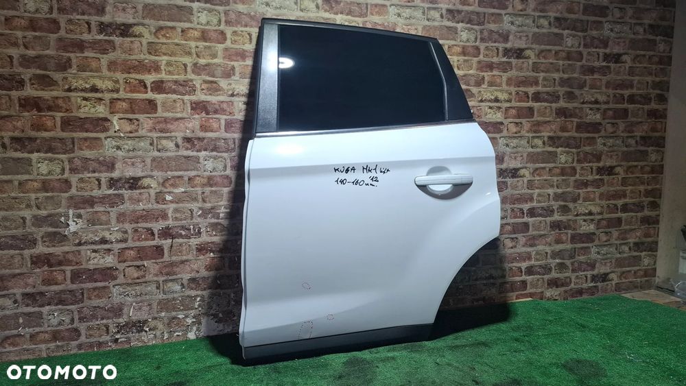 DRZWI TYŁ LEWE KOMPLETNE FORD KUGA MK1 08/12 KOD 58 - 5