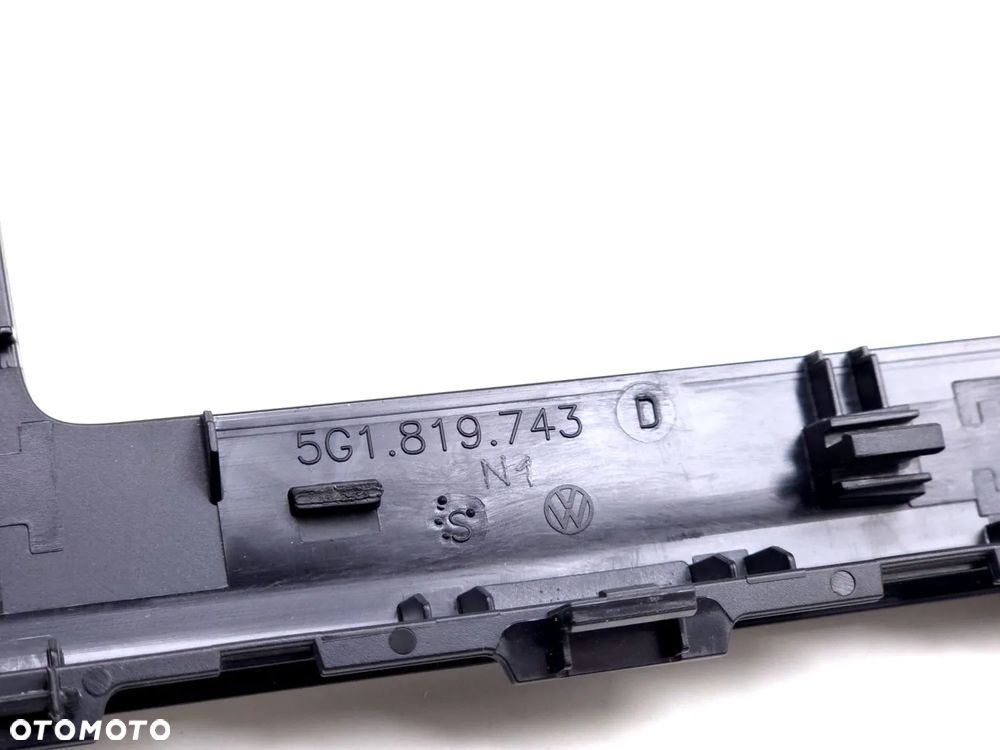 Panel Radio kratka nawiew ramka Volkswagen Golf VII 5G0919605D 5G1819743D 5G1819728AC - 10