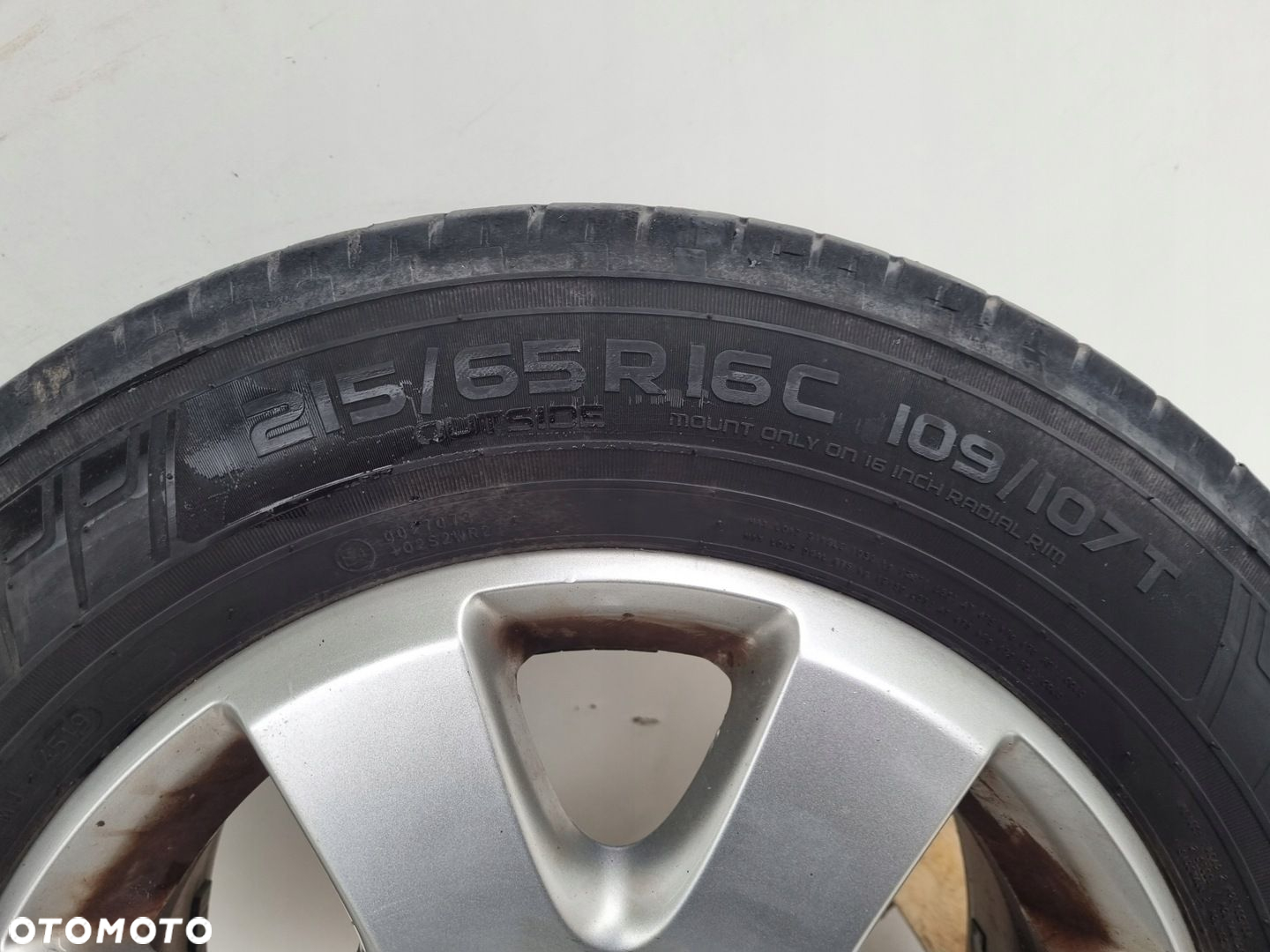 VW Transporter T5 T6 KOŁO ZAPASOWE Zapas felga 215/65 R16C 7H0601025E - 3