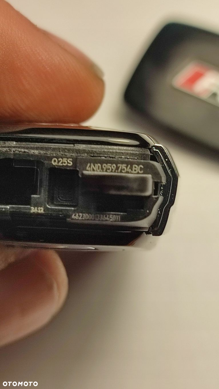 Kluczyk Oryg. Audi Rs Panic Keyless 4N0.959.754.BC 4N0959754BC Idealny USA - 10