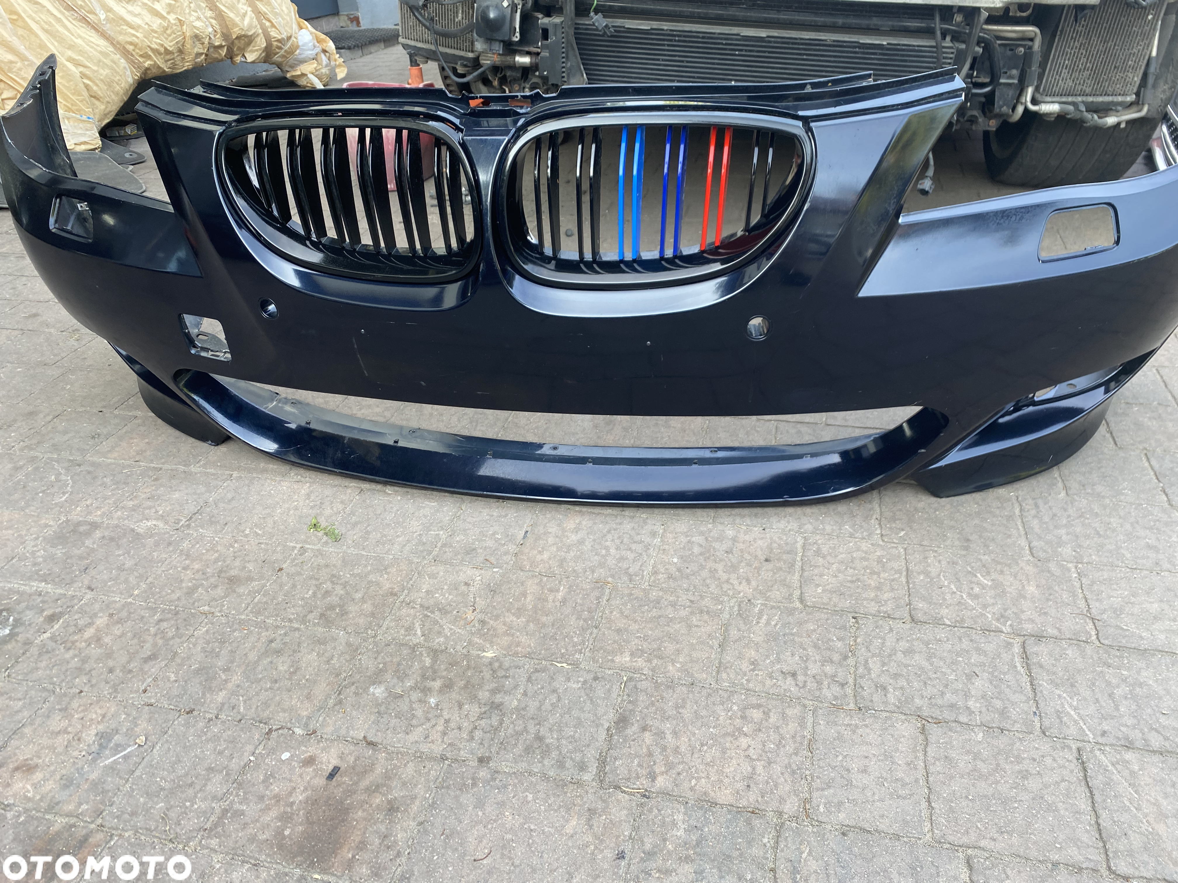 BMW E60 M-PAKIET ZDERZAK PDC SPRYSK CARBONHWARC ORG - 3