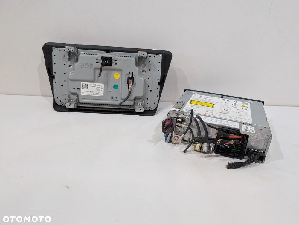 SKODA SUPERB III RADIO NAWIGACJA WYŚWIETLACZ 3V0919606D 565035021C - 8