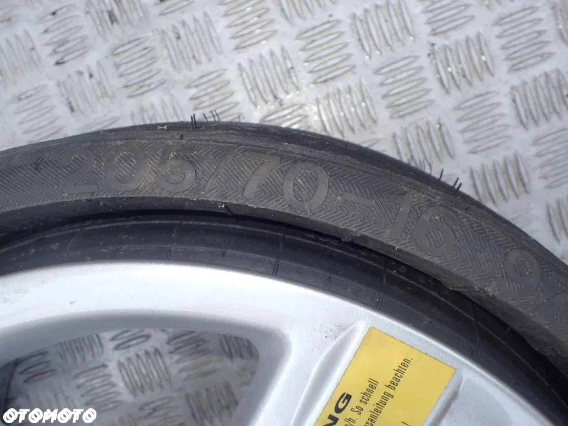 KOŁO ZAPASOWE DOJAZDOWE AUDI A6 ALLROAD 4Z7601025B - 5