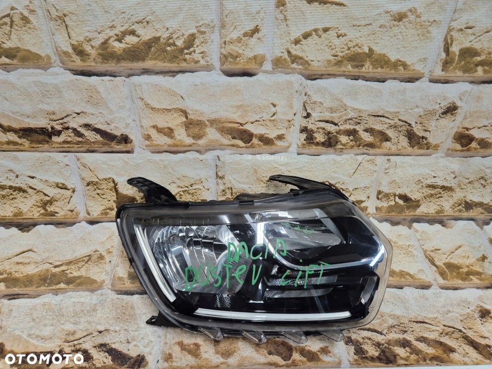 dacia duster 19\' h7 + led EUROPA idealna prawa lampa - 2
