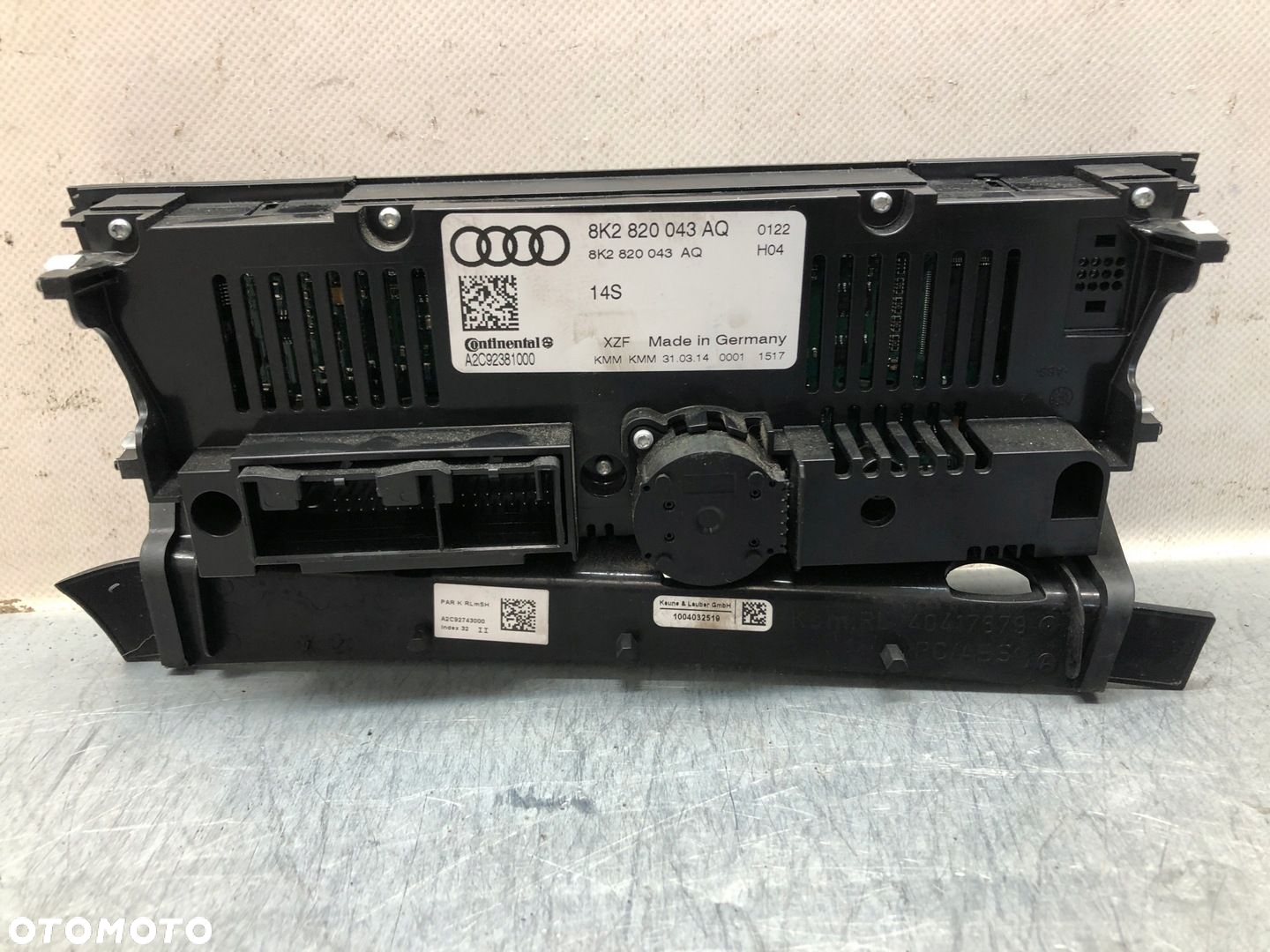 PANEL KLIMATYZACJI SQ5 Q5 A4 B8 A5 8K2820043AQ - 2