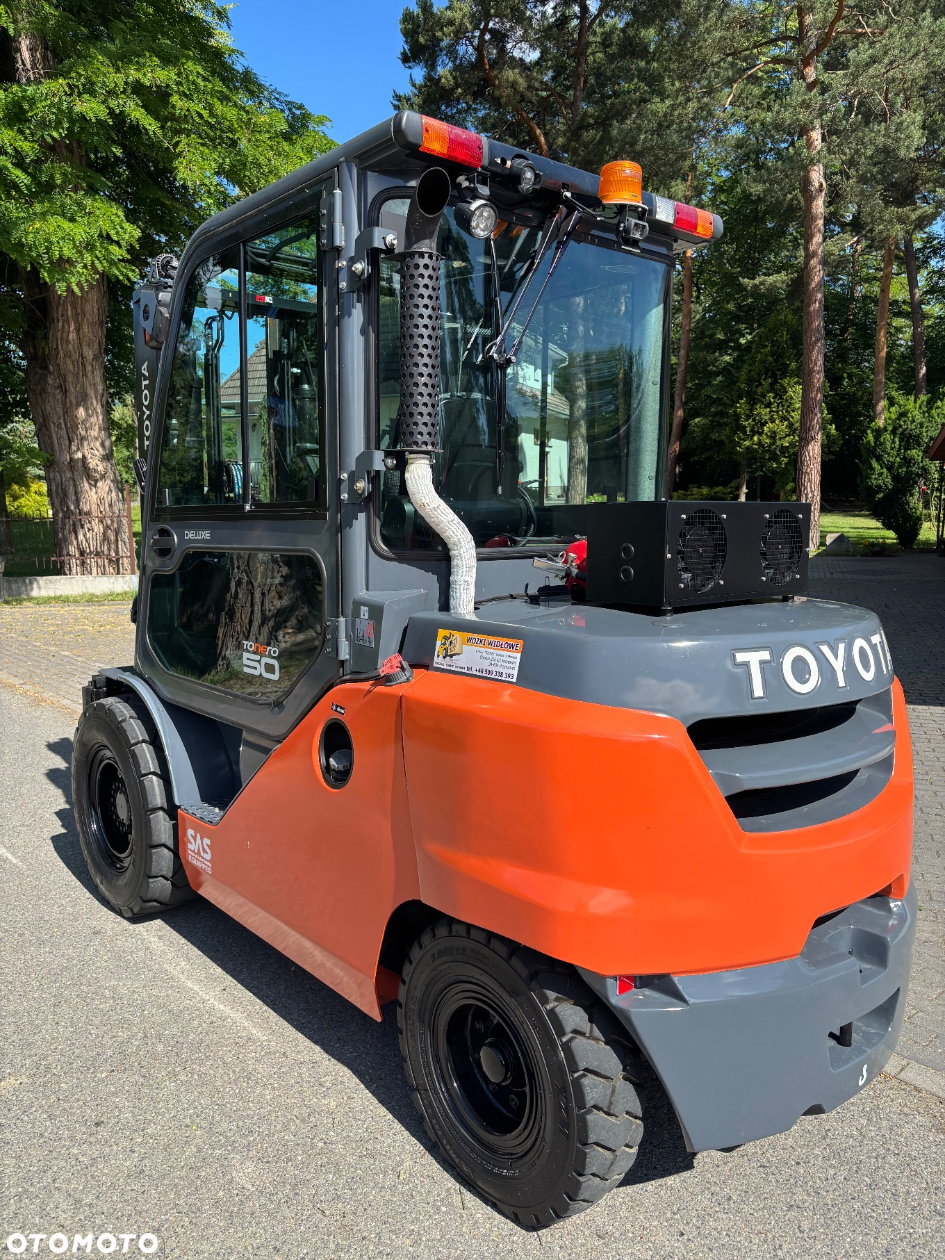 Toyota 2019 Tonero 8FD45N 8FD50N DE LUXE KLIMA KAMERA NAJBOGATSZA WERSJA 5TON 88 900 Netto - 3