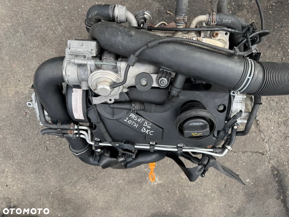 VW Passat B6 Audi Skoda 1,9 TDI silnik kompletny BKC - 3
