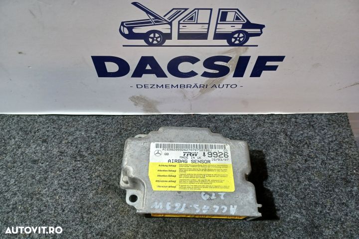 Calculator airbag A1698209926 MX1253 Mercedes-Benz A-Class W169 [2004 - 1