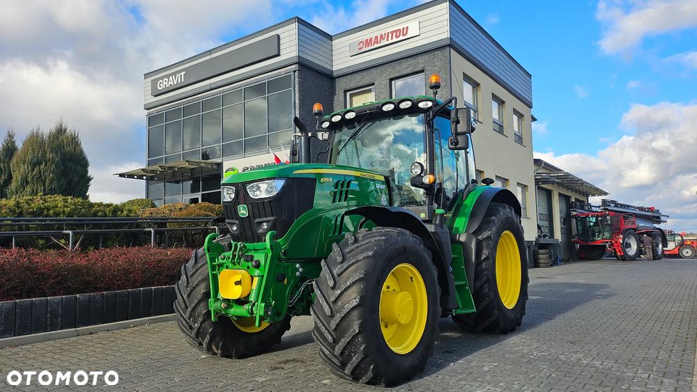 John Deere JD 6155R Premium, 50 km/h, przedni TUZ + WOM, niski przebieg!