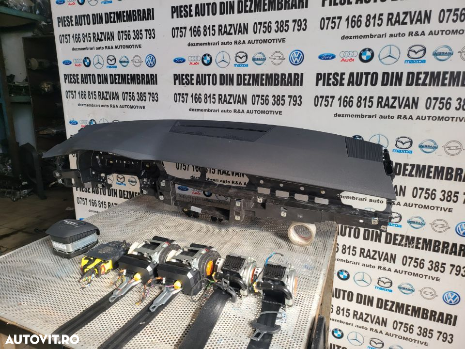 Plansa Bord Kit Airbag Audi A6 S6 4K C8 Allroad An 2018-2021 Volan Stanga Impecabila Completa - 4