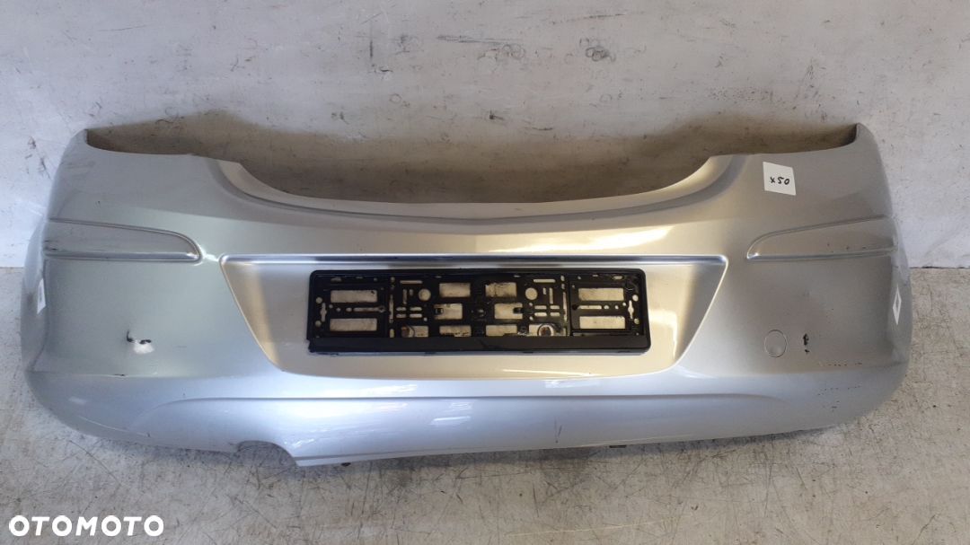 + ZDERZAK TYŁ TYLNY DO OPEL CORSA D Z176 Z157 SREBRNY 3D 3 DRZWI HB WGNIOTY !!! - 1