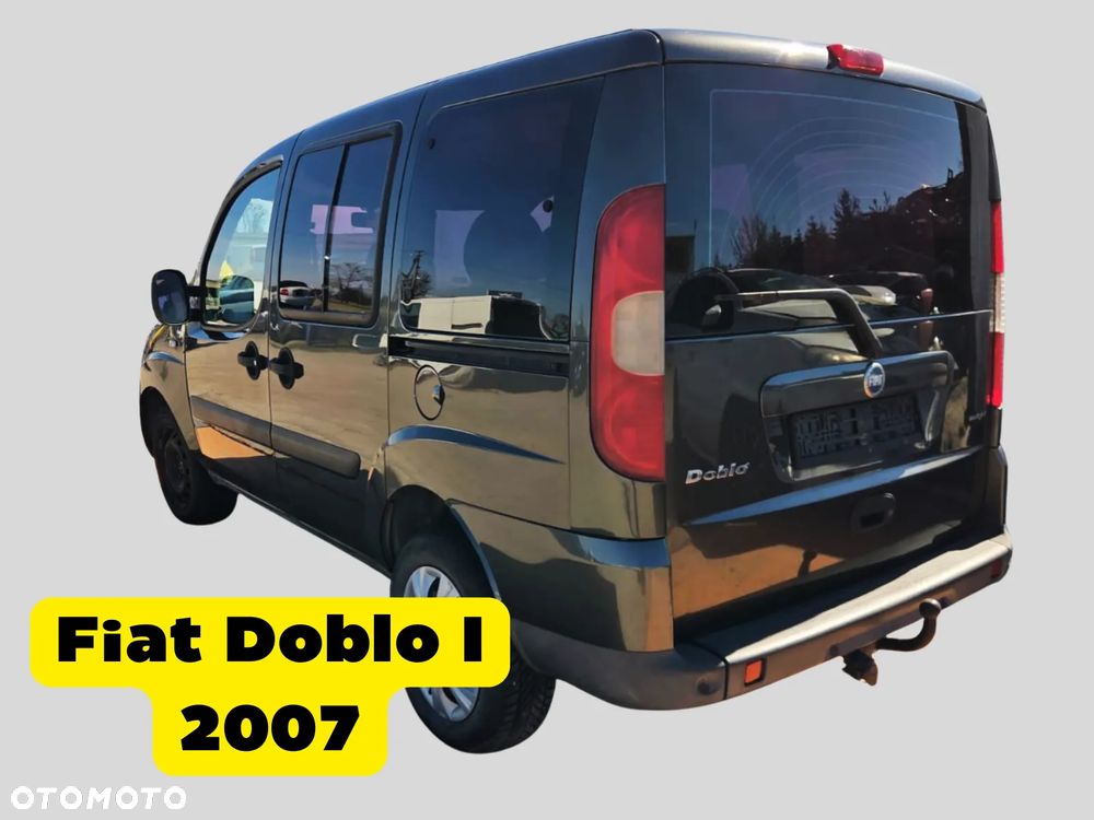 Fiat Doblo I 2007 Silnik 1.9 JTD Multijet (186A9000) 120 KM (88 kW) 695/A Na części drzwi, klapa bagażnika, zderzak, lampa