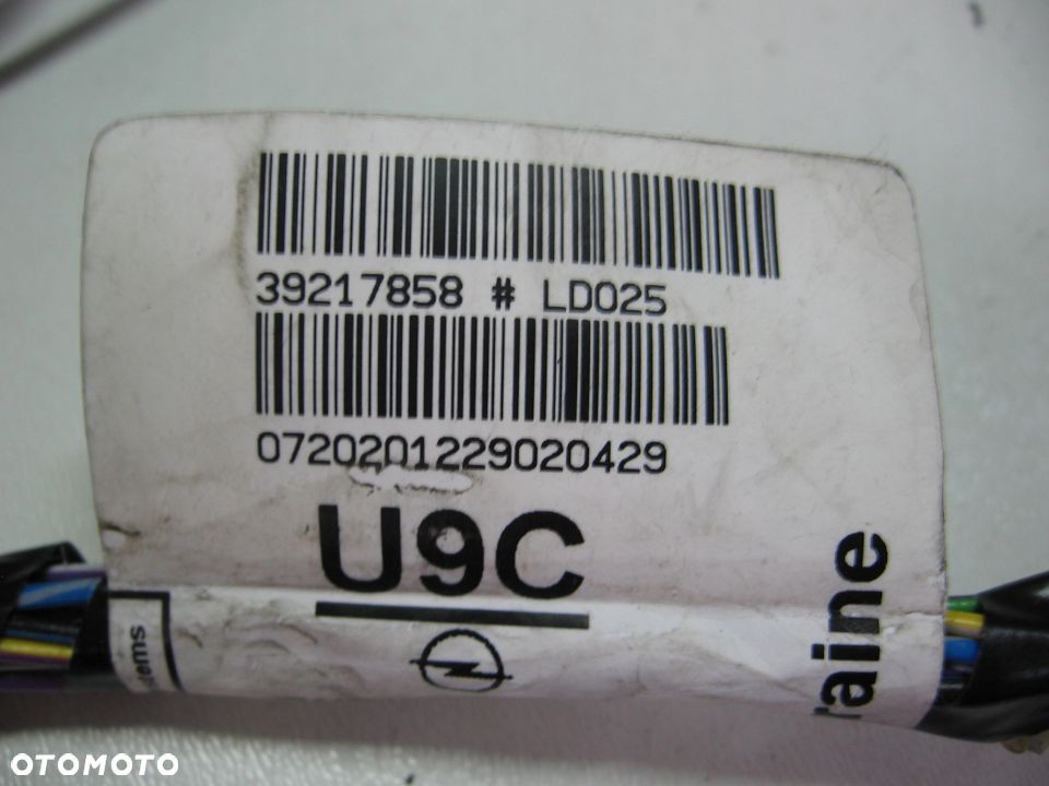 ASTRA K V WIĄZKA INSTALacja pdc przód 39217858 - 3