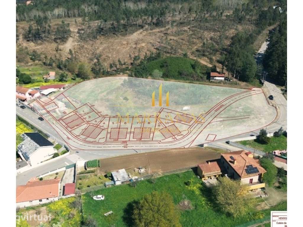 Loteamento para construção Moradias Unifamiliares