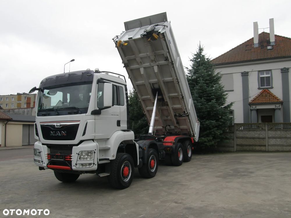 MAN TGS 35.480 8x6 2016 BORDMATIC 260000km manual z Niemiec - 2